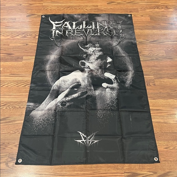 Falling In Reverse VIP God Is A Weapon Tour 2025 Flag/Tour Banner NEW - Picture 1 of 6
